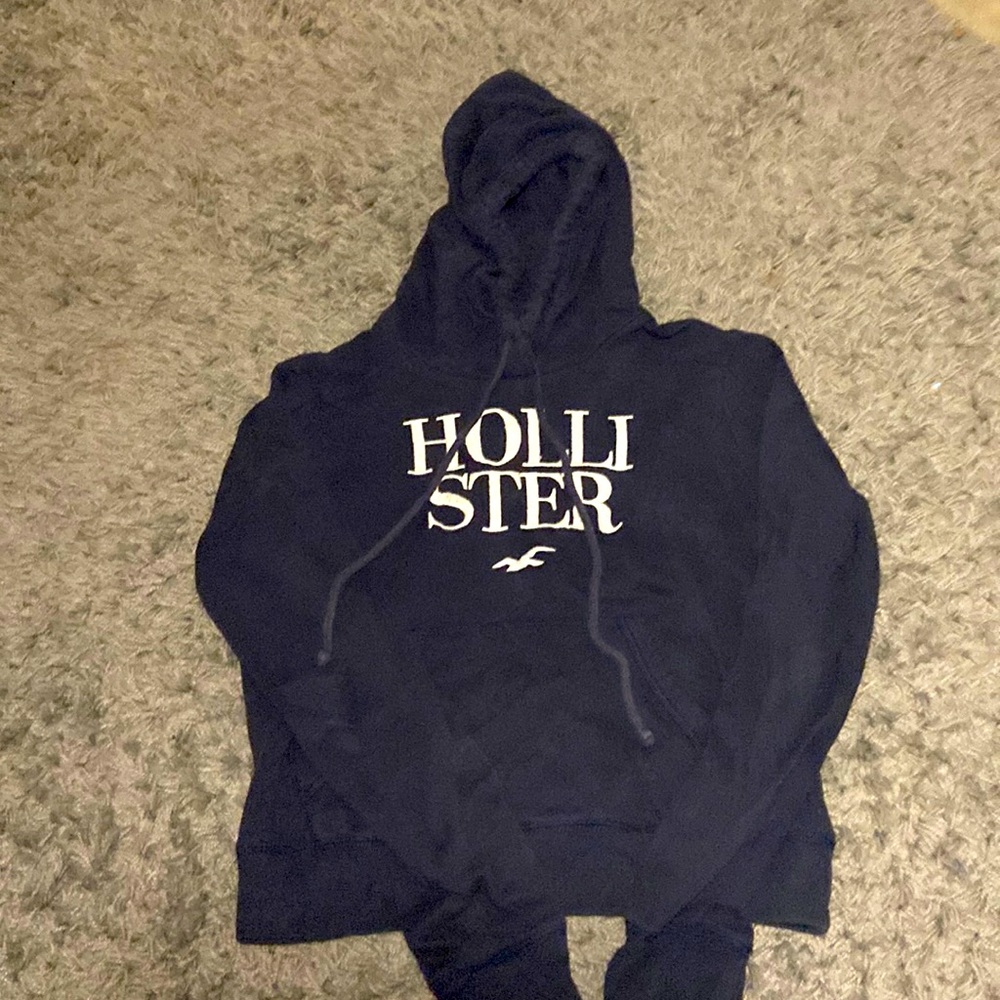 Hollister Navy Blue Hoodie